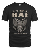 BAI TP06-K82 – Personalized Classic Style Apparel “Team NAME Lifetime Member” - Unisex Standard T-Shirt - Black