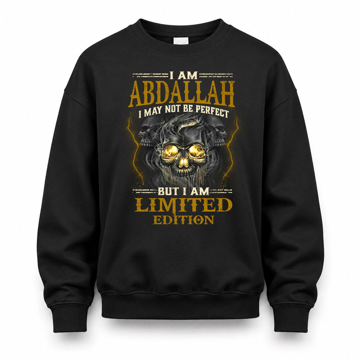 ABDALLAH LM66-K04-125 - NAME NAME I May Not Be Perfect But I Am Limited Edition
