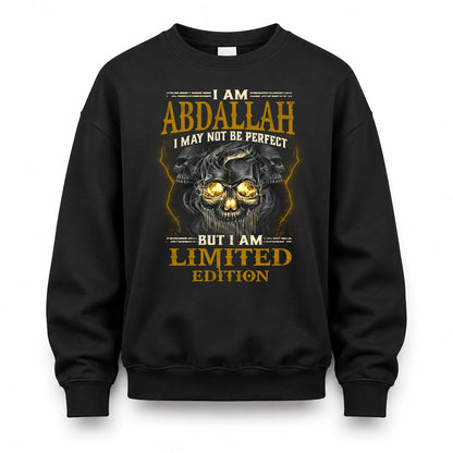 ABDALLAH LM66-K04-125 - NAME NAME I May Not Be Perfect But I Am Limited Edition