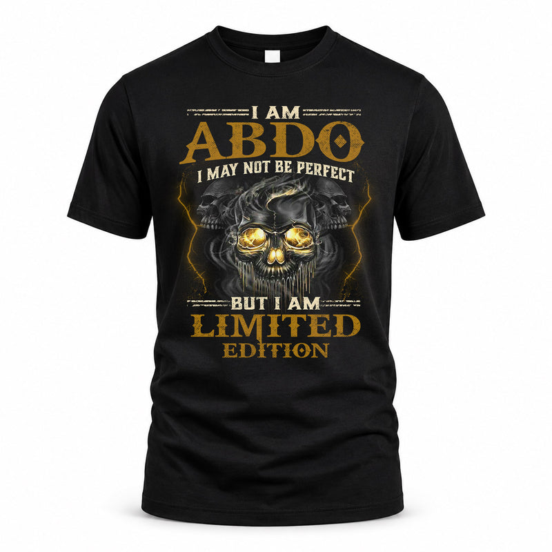 ABDO LM66-K04-125 - NAME I May Not Be Perfect But I Am Limited Edition