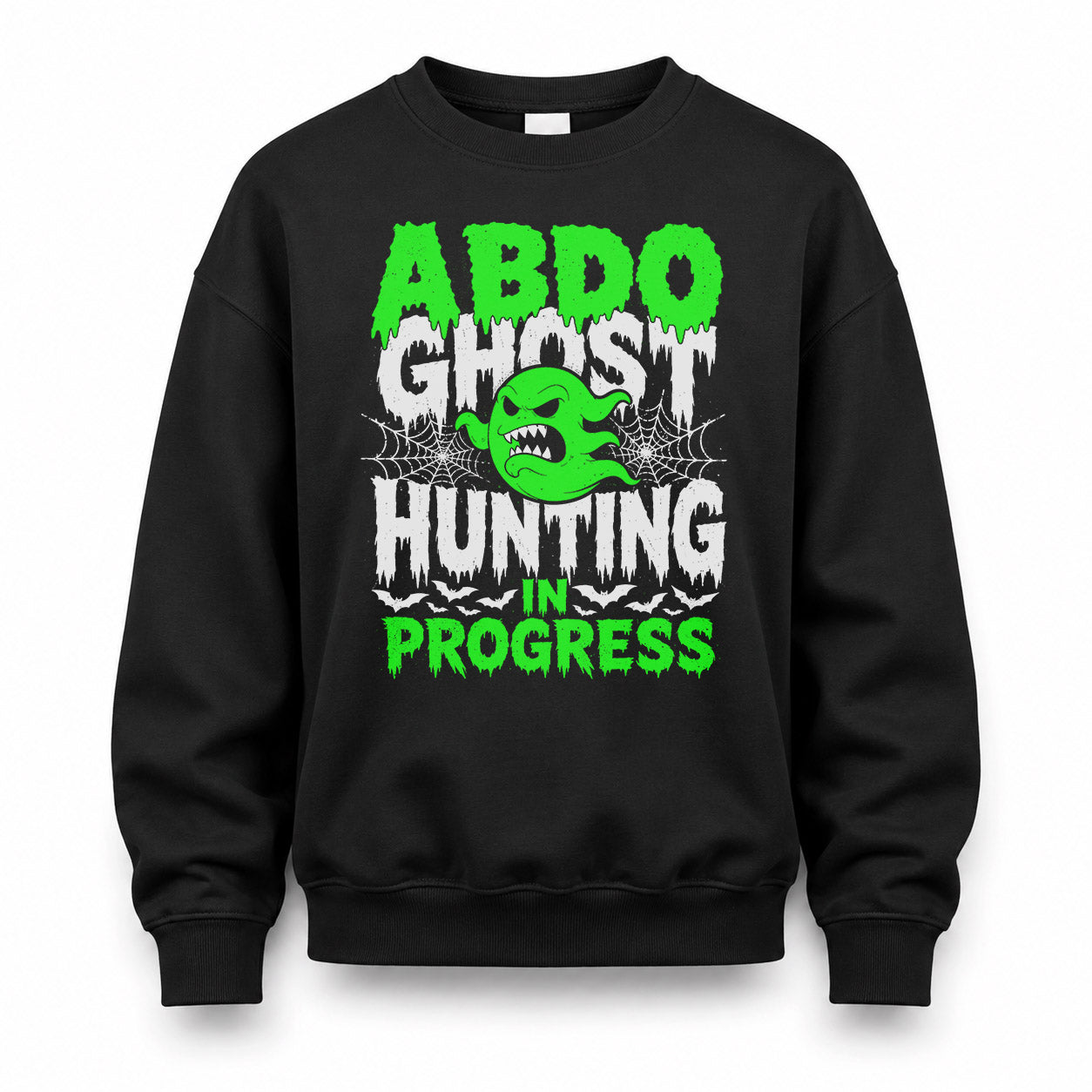 ABDO HW22-K06-109 - NAME Ghost Hunting In Progress Personalized Halloween Shirt