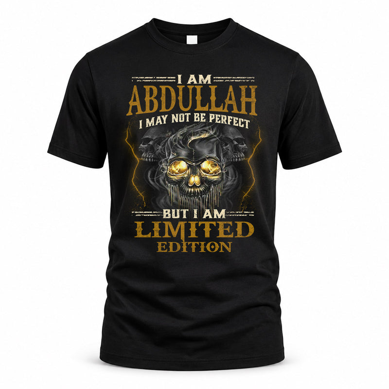 ABDULLAH LM66-K04-125 - NAME I May Not Be Perfect But I Am Limited Edition