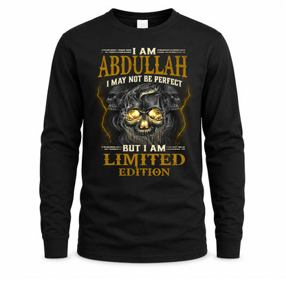ABDULLAH LM66-K04-125 - NAME NAME I May Not Be Perfect But I Am Limited Edition