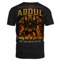 ABDUL MP88-F2-168–Personalized Bold Quote Apparel “I Am NAME I May Not Be Perfect But I Am Limited Edition