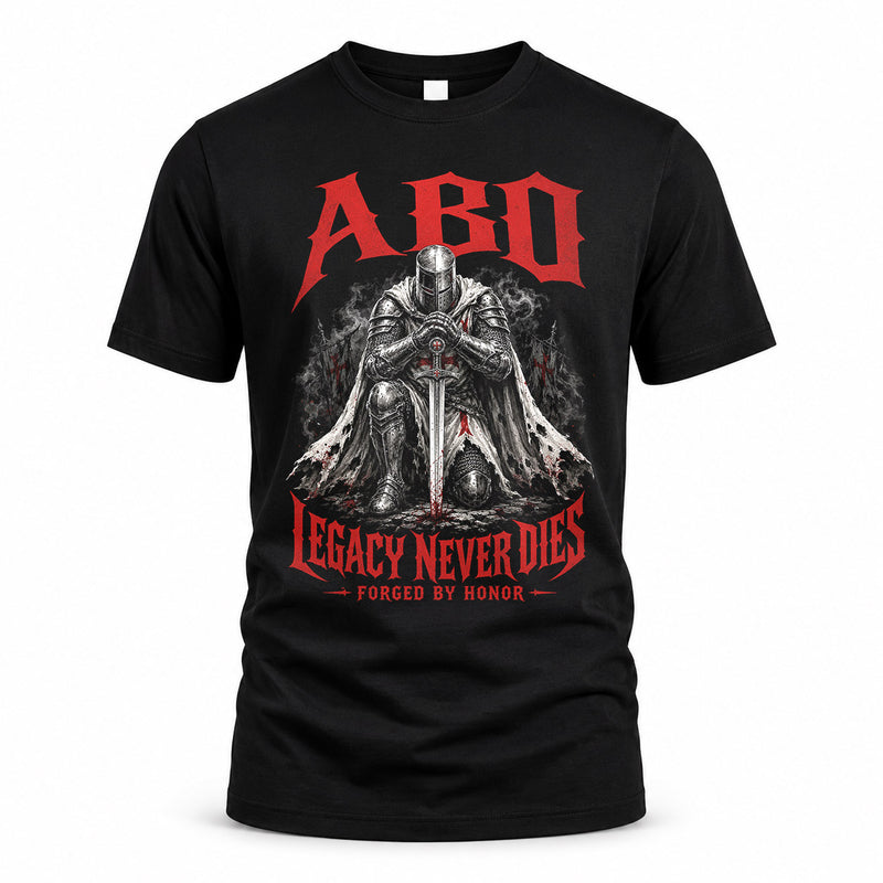 ABD HS90-K04-109 - NAME Legacy Never Dies Forged By Honor Personalized Knight