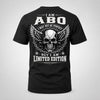 ABO P01-K24-229 – Personalized Skull Graphic Apparel “I Am NAME I May Not Be Perfect But I Am Limited Edition”