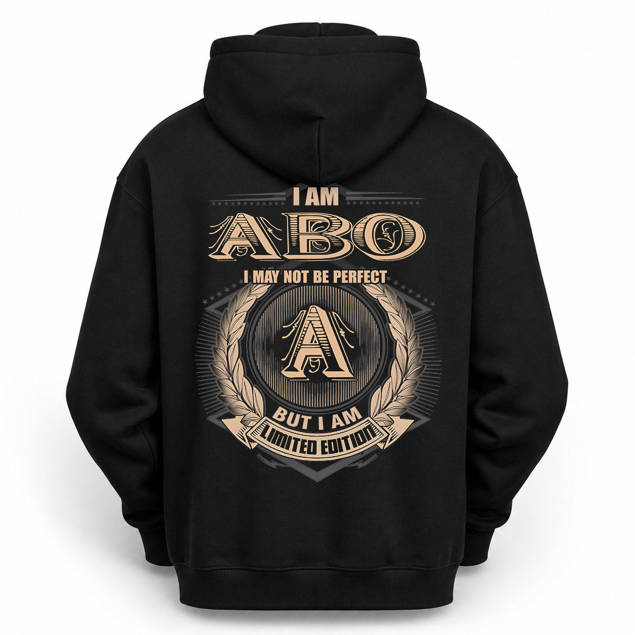ABO PH55-T25-Personalized Name Quote Apparel “I Am NAME May Not Be Perfect But I Am Limited Edition”