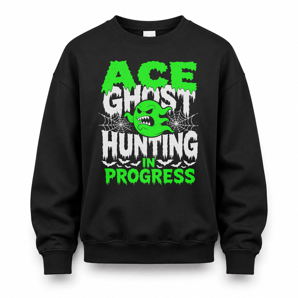 ACE HW22-K06-109 - NAME Ghost Hunting In Progress Personalized Halloween Shirt