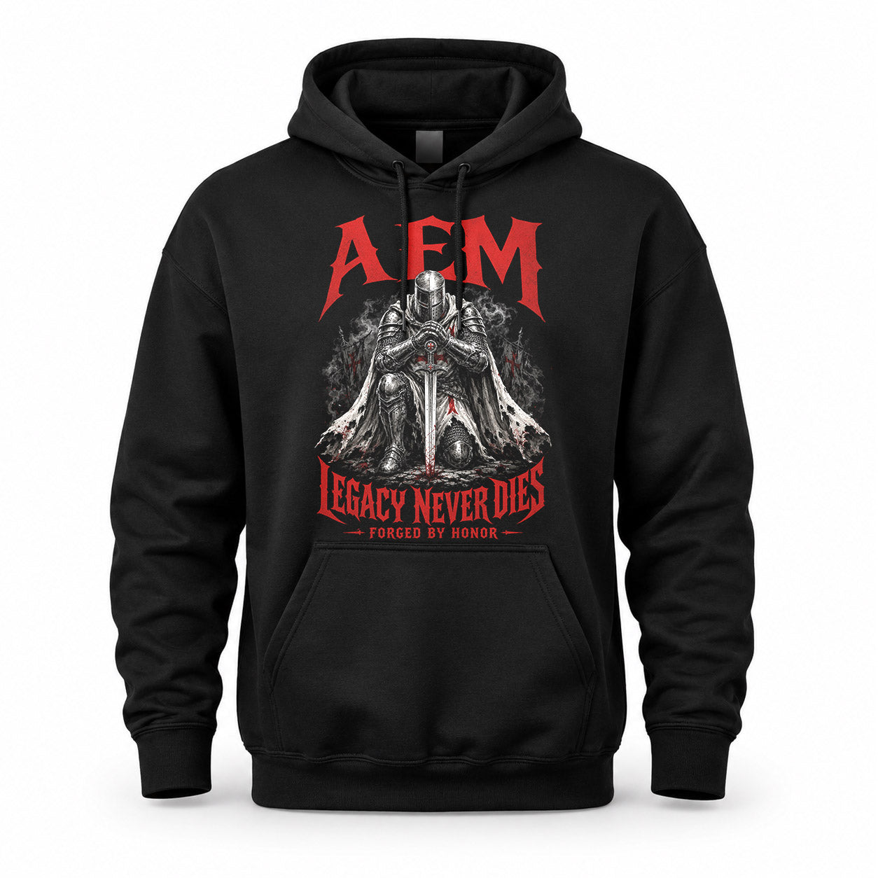 AEM HS90-K04-109 - NAME Legacy Never Dies Forged By Honor Personalized Knight