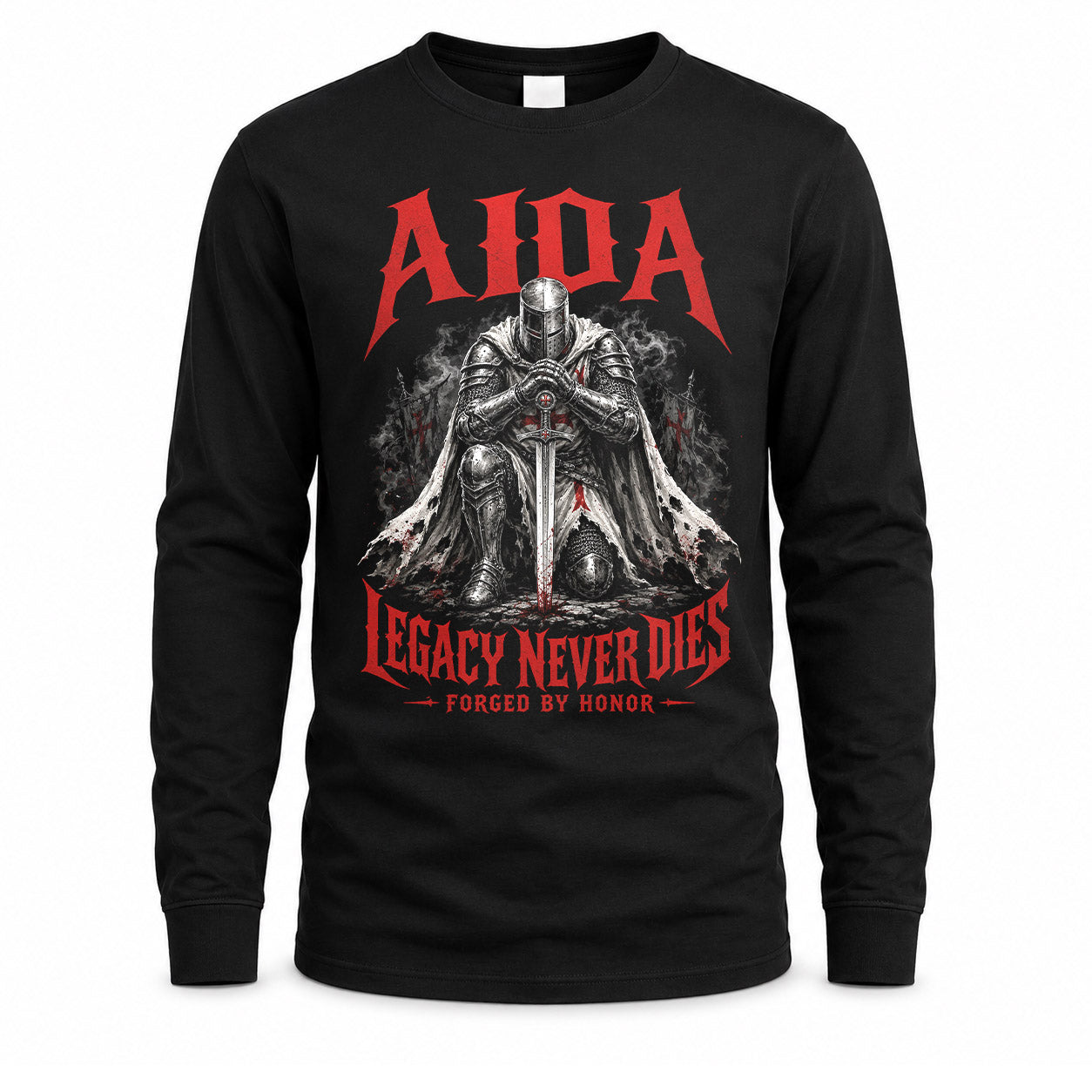 AIDA HS90-K04-109 - NAME Legacy Never Dies Forged By Honor Personalized Knight
