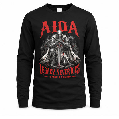 AIDA HS90-K04-109 - NAME Legacy Never Dies Forged By Honor Personalized Knight