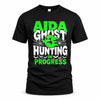 AIDA HW22-K06-109 - NAME Ghost Hunting In Progress Personalized Halloween Shirt