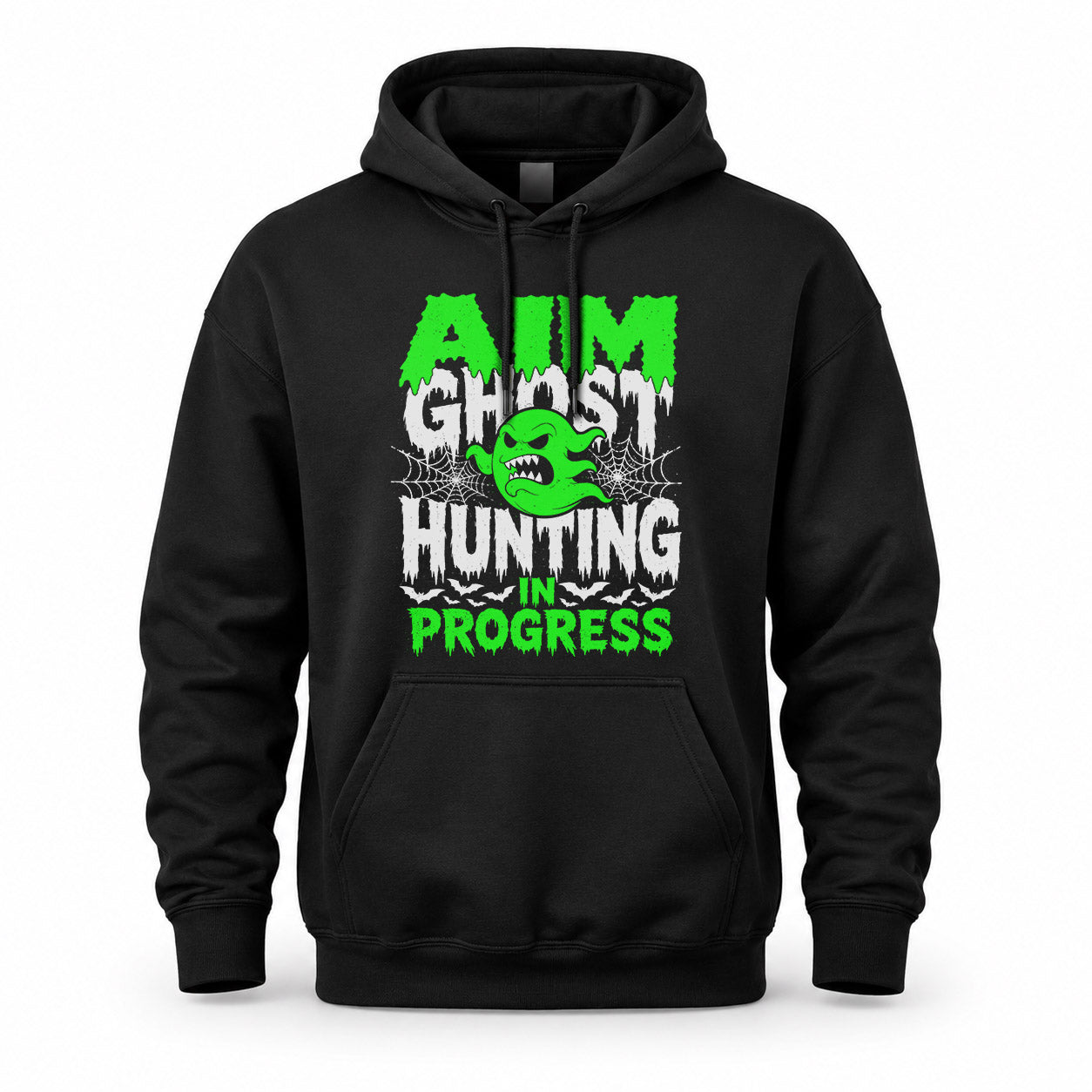 AIM HW22-K06-109 - NAME Ghost Hunting In Progress Personalized Halloween Shirt