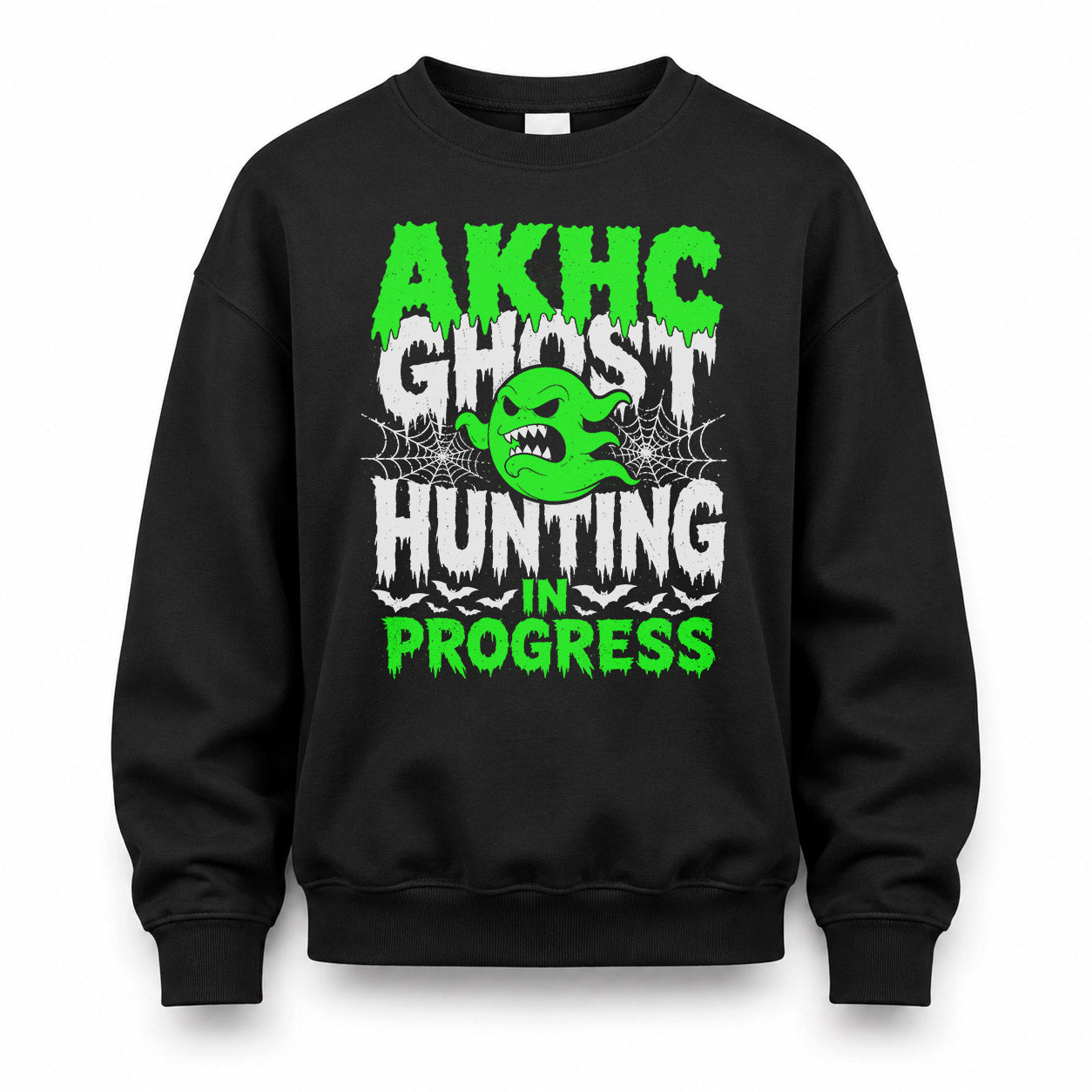 AKHC HW22-K06-109 - NAME Ghost Hunting In Progress Personalized Halloween Shirt