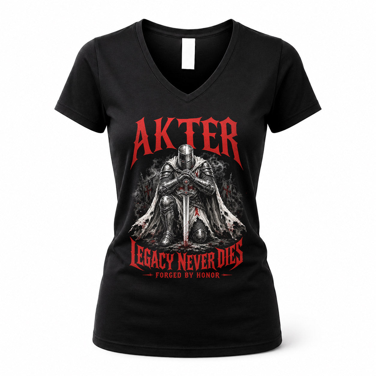 AKTER HS90-K04-109 - NAME Legacy Never Dies Forged By Honor Personalized Knight