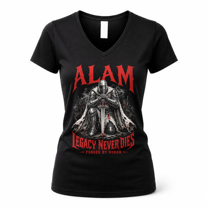 ALAM HS90-K04-109 - NAME Legacy Never Dies Forged By Honor Personalized Knight