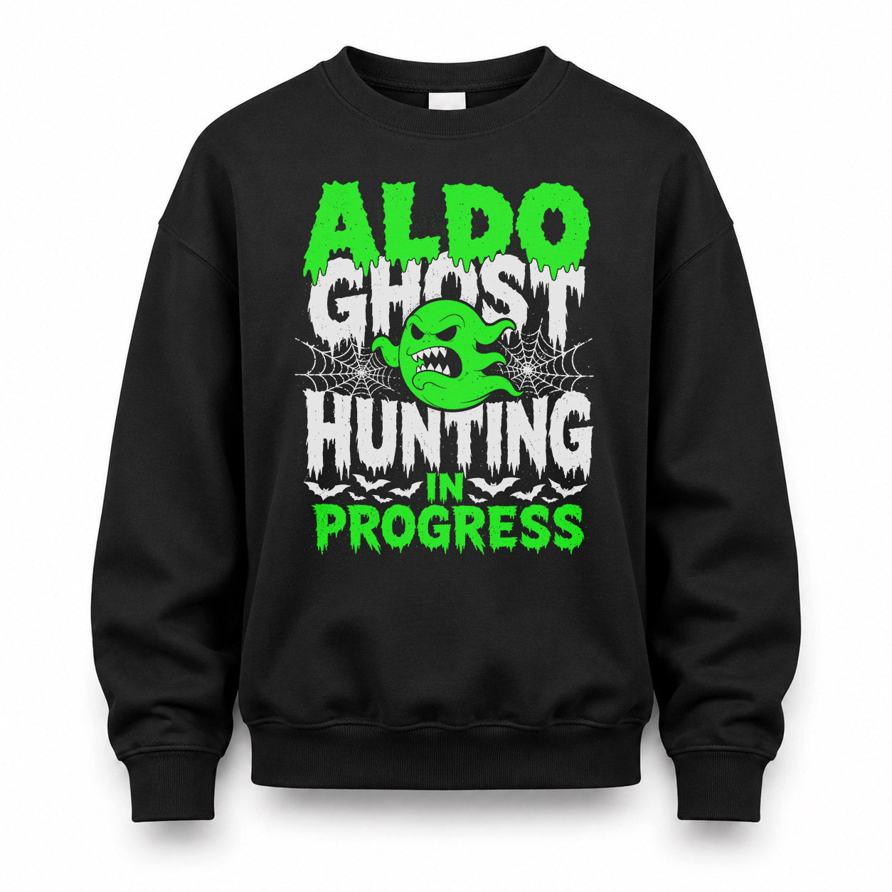 ALDO HW22-K06-109 - NAME Ghost Hunting In Progress Personalized Halloween Shirt