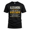 ALEXANDRA TM90-K04-125 - NAME Legendary Know-It-All Personalized Funny Shirt