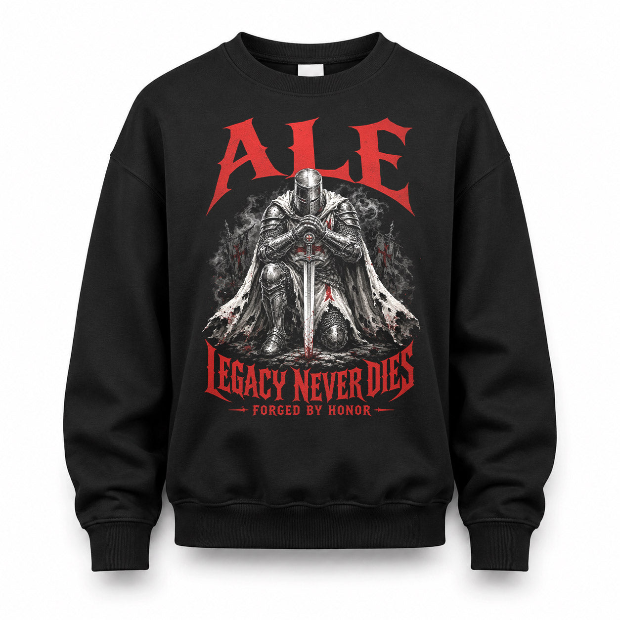 ALE HS90-K04-109 - NAME Legacy Never Dies Forged By Honor Personalized Knight