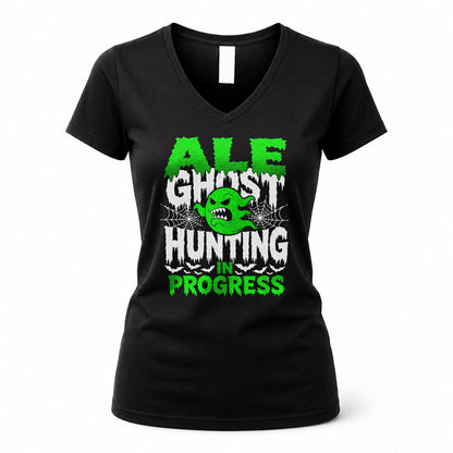 ALE HW22-K06-109 - NAME Ghost Hunting In Progress Personalized Halloween Shirt