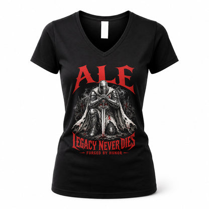 ALE HS90-K04-109 - NAME Legacy Never Dies Forged By Honor Personalized Knight