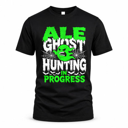 ALE HW22-K06-109 - NAME Ghost Hunting In Progress Personalized Halloween Shirt