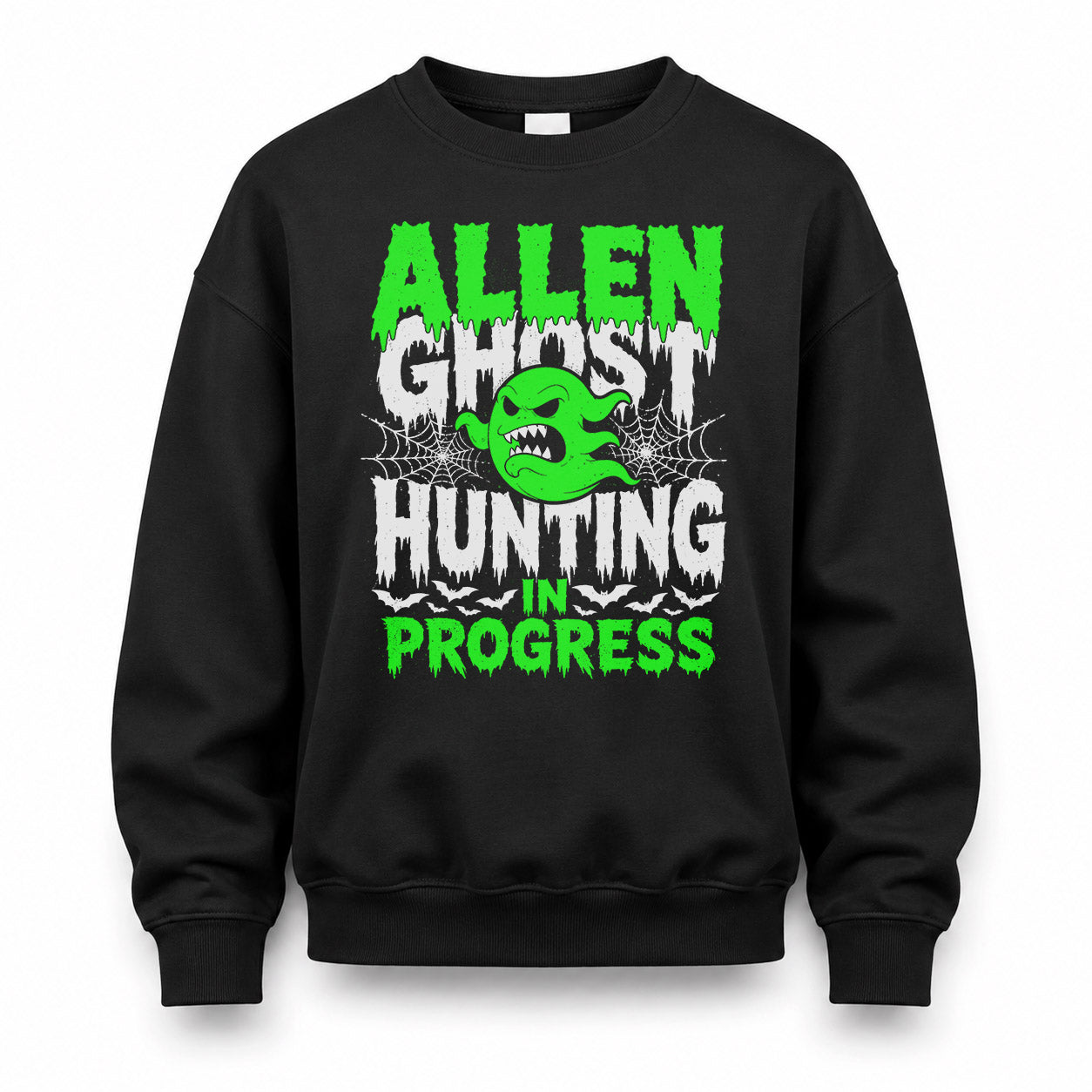 ALLEN HW22-K06-109 - NAME Ghost Hunting In Progress Personalized Halloween Shirt