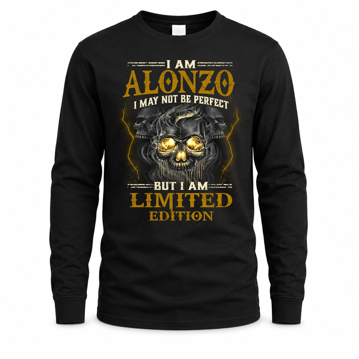 ALONZO LM66-K04-125 - NAME NAME I May Not Be Perfect But I Am Limited Edition