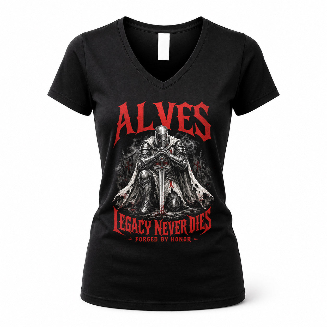 ALVES HS90-K04-109 - NAME Legacy Never Dies Forged By Honor Personalized Knight