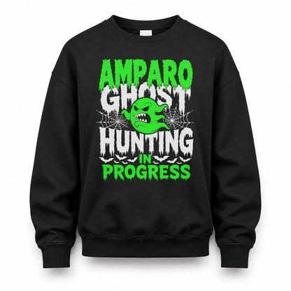 AMPARO HW22-K06-109 - NAME Ghost Hunting In Progress Personalized Halloween Shirt