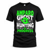 AMPARO HW22-K06-109 - NAME Ghost Hunting In Progress Personalized Halloween Shirt