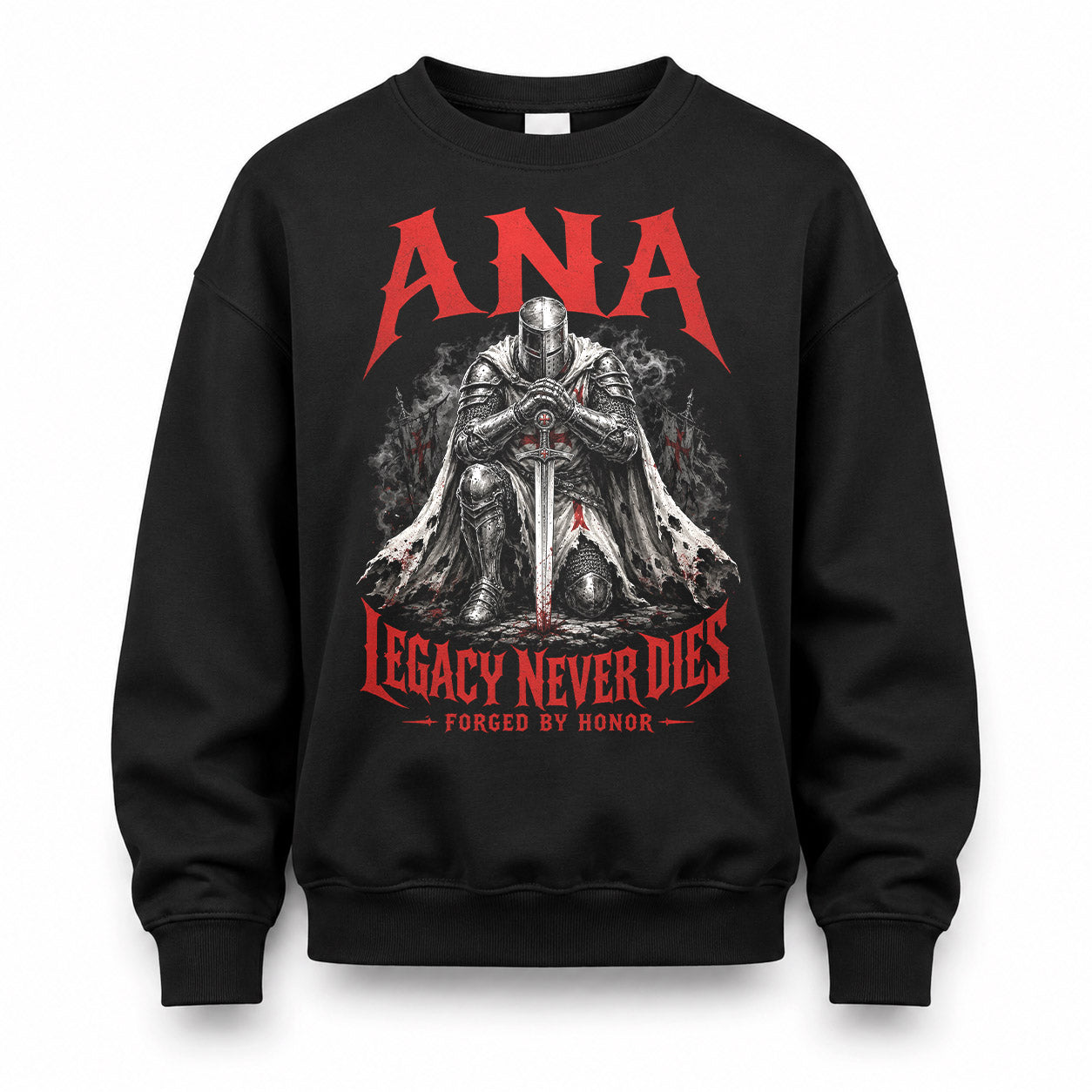 ANA HS90-K04-109 - NAME Legacy Never Dies Forged By Honor Personalized Knight