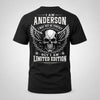 ANDERSON P01-K24-229 – Personalized Skull Graphic Apparel “I Am NAME I May Not Be Perfect But I Am Limited Edition”