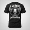 ANDRADE P01-K24-229 – Personalized Skull Graphic Apparel “I Am NAME I May Not Be Perfect But I Am Limited Edition”