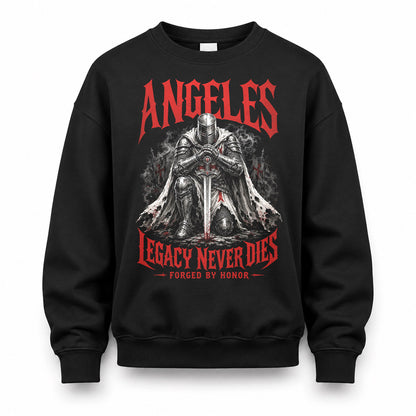 ANGELES HS90-K04-109 - NAME Legacy Never Dies Forged By Honor Personalized Knight