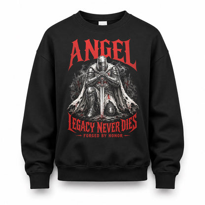 ANGEL HS90-K04-109 - NAME Legacy Never Dies Forged By Honor Personalized Knight