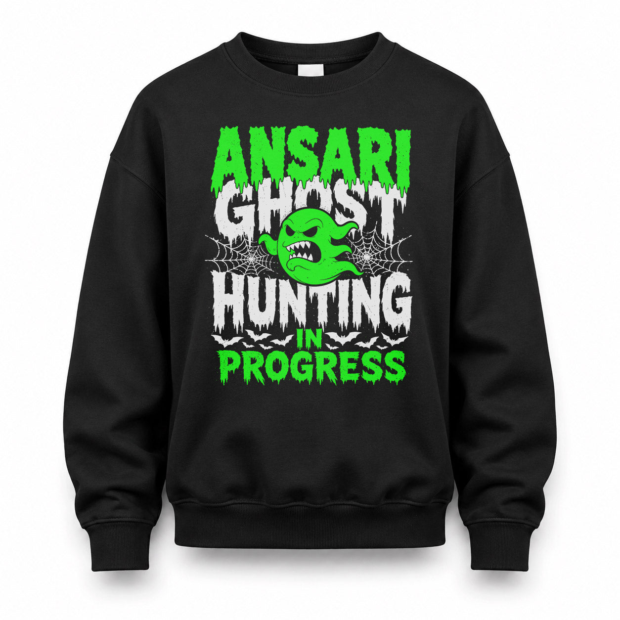 ANSARI HW22-K06-109 - NAME Ghost Hunting In Progress Personalized Halloween Shirt