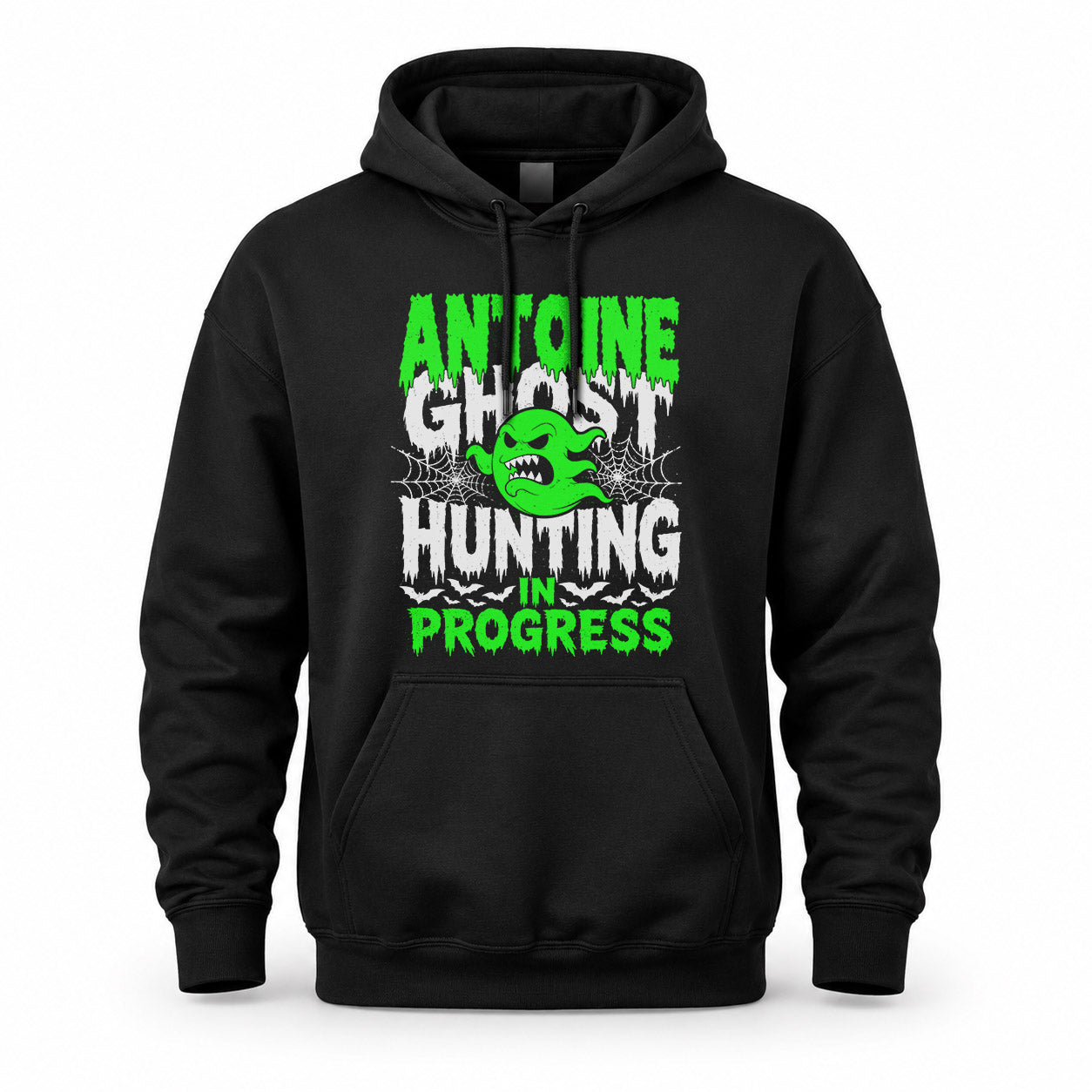 ANTOINE HW22-K06-109 - NAME Ghost Hunting In Progress Personalized Halloween Shirt