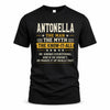 ANTONELLA TM90-K04-125 - NAME Legendary Know-It-All Personalized Funny Shirt