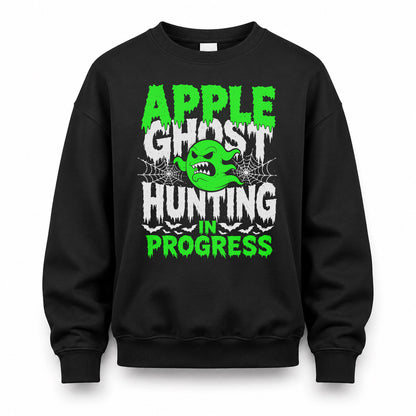 APPLE HW22-K06-109 - NAME Ghost Hunting In Progress Personalized Halloween Shirt