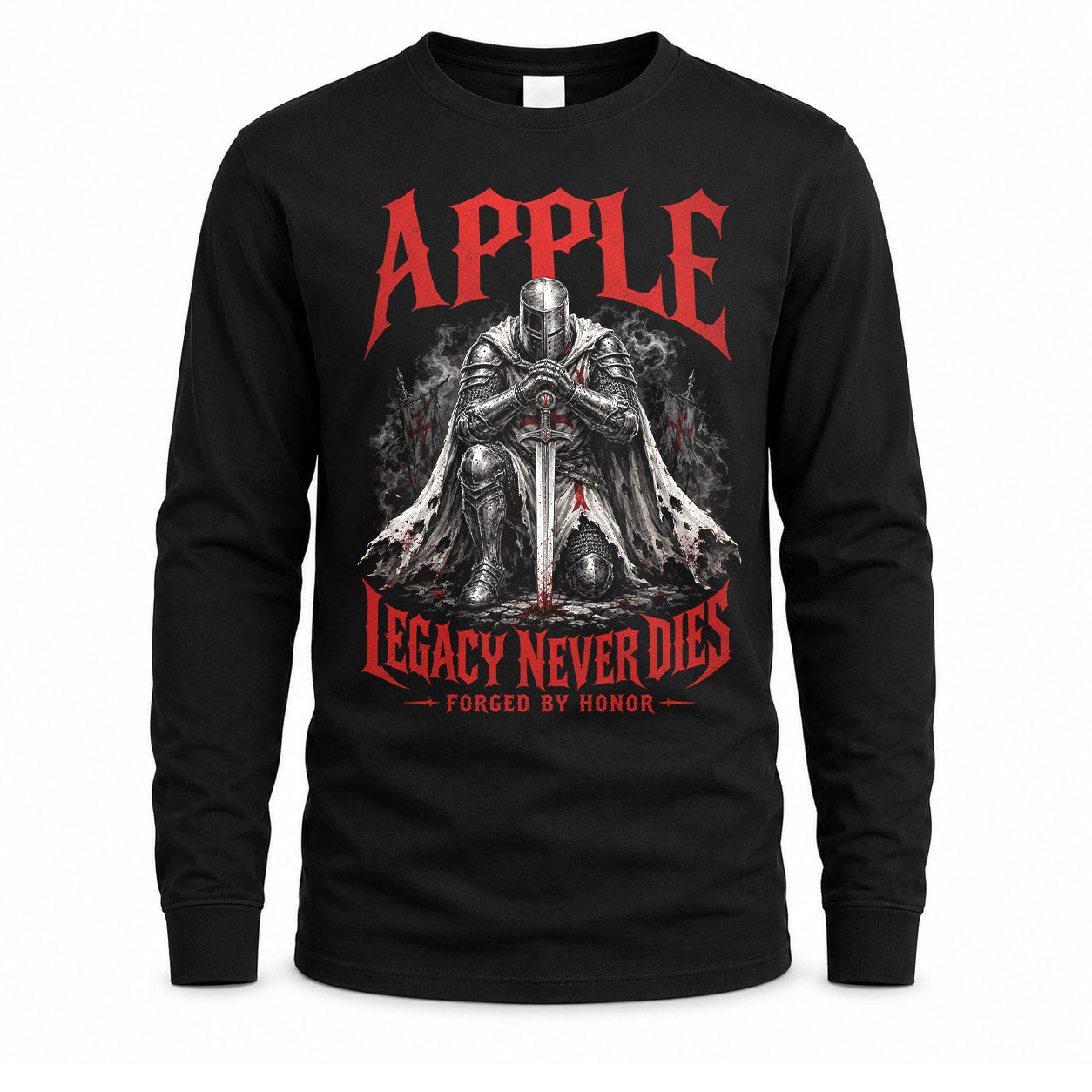 APPLE HS90-K04-109 - NAME Legacy Never Dies Forged By Honor Personalized Knight