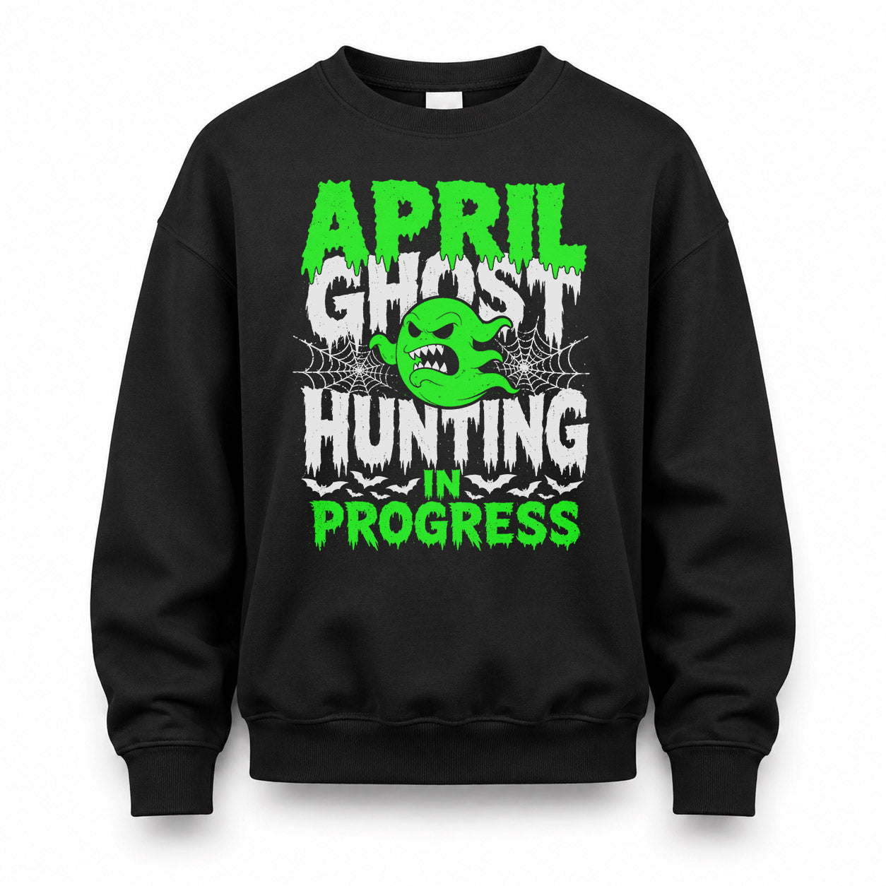APRIL HW22-K06-109 - NAME Ghost Hunting In Progress Personalized Halloween Shirt