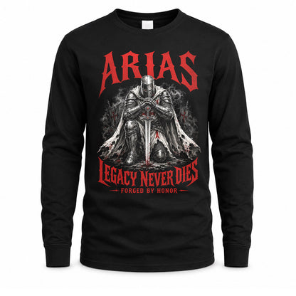 ARIAS HS90-K04-109 - NAME Legacy Never Dies Forged By Honor Personalized Knight