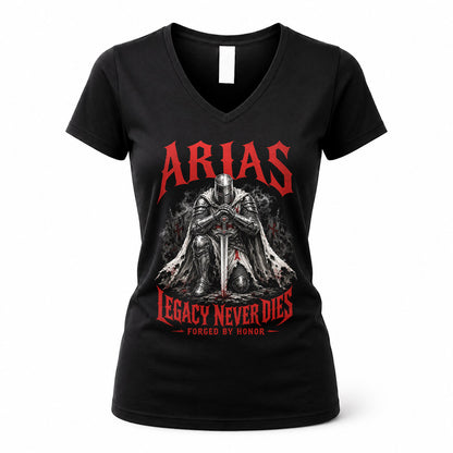 ARIAS HS90-K04-109 - NAME Legacy Never Dies Forged By Honor Personalized Knight