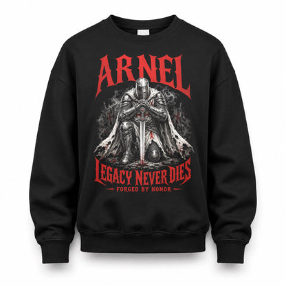 ARNEL HS90-K04-109 - NAME Legacy Never Dies Forged By Honor Personalized Knight