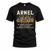 ARNEL TM90-K04-125 - NAME Legendary Know-It-All Personalized Funny Shirt
