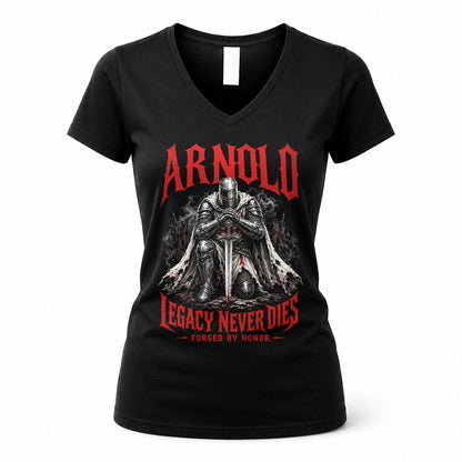 ARNOLD HS90-K04-109 - NAME Legacy Never Dies Forged By Honor Personalized Knight