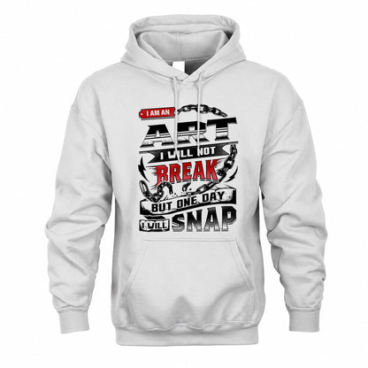 ART HP28-K4-129 – Personalized Name Quote T-Shirt “I Will Not Break, But One Day I Will Snap”