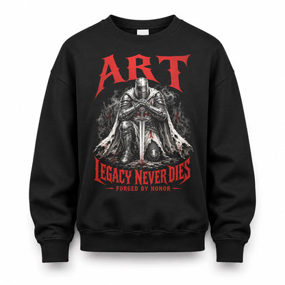 ART HS90-K04-109 - NAME Legacy Never Dies Forged By Honor Personalized Knight