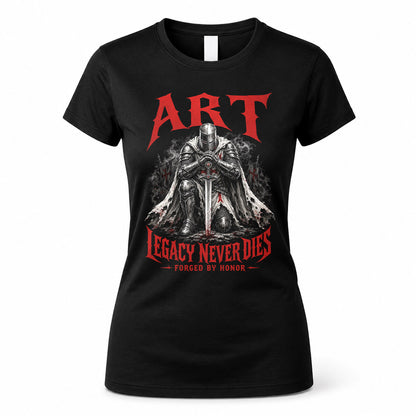 ART HS90-K04-109 - NAME Legacy Never Dies Forged By Honor Personalized Knight